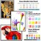 78-Pack Drawing Set Sketching Kit, Pro Art Supplies with 75 Sheets 3-Color Sketch Pad, Coloring Book, Charcoal, Metallic, Colored Watercolor, Graphite Pencils for Artists Adults Kids Beginners